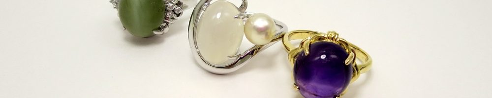 リフォームした指輪
