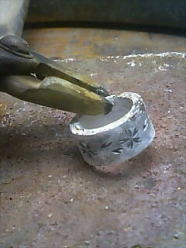 桜リング　制作工程